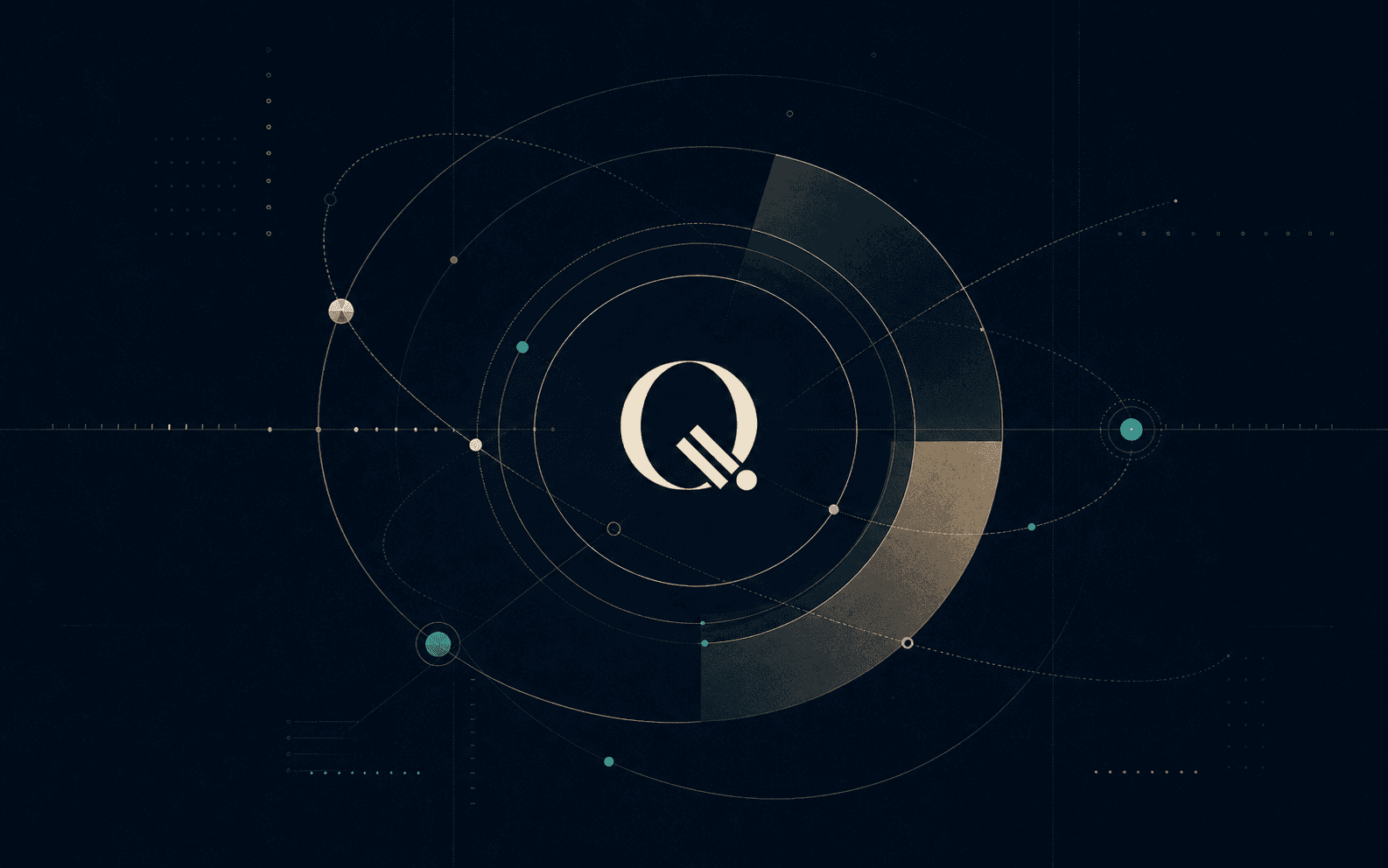 Quanntum orbital system representing market structure and decision-making